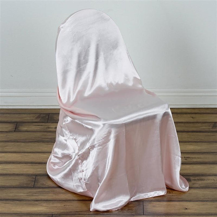 Satin Universal Chair Cover Wedding Party Decorations CHAIR_UNIV_STN_046