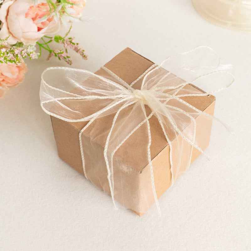 1 1/2" x 10 yards Wired Organza Ribbon