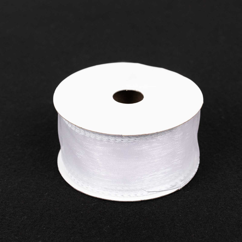 1 1/2" x 10 yards Wired Organza Ribbon