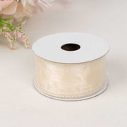 1 1/2" x 10 yards Wired Organza Ribbon