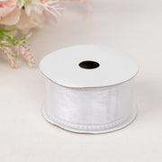 1 1/2" x 10 yards Wired Organza Ribbon