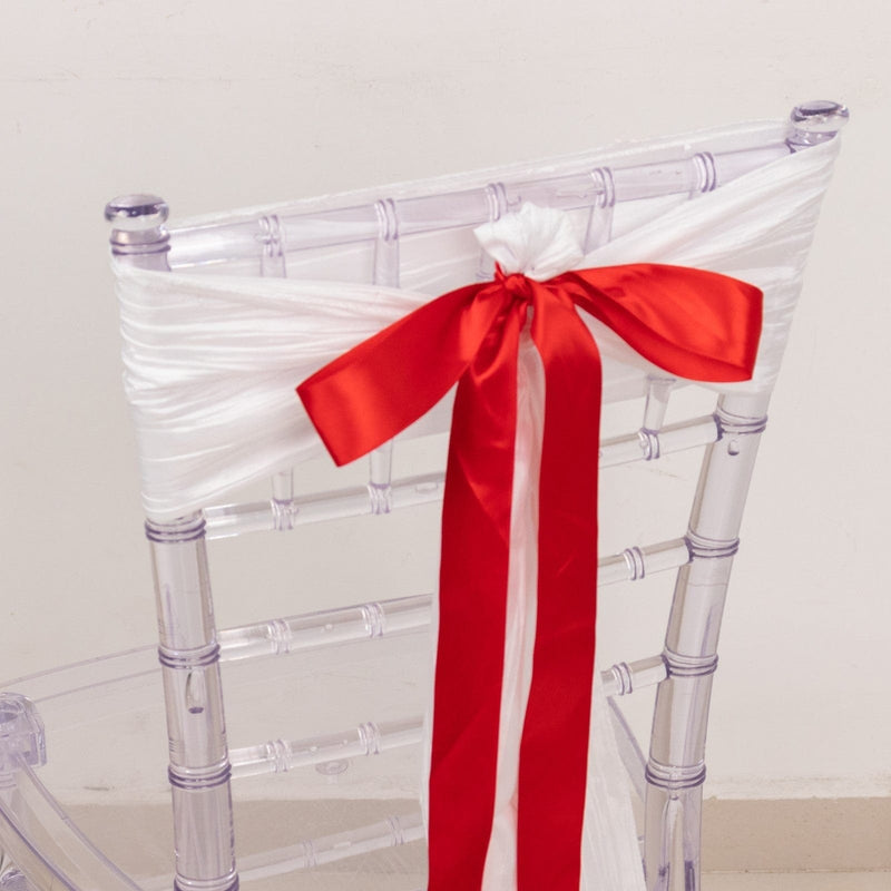 1 1/2" x 50 yards Single Side Satin Ribbon