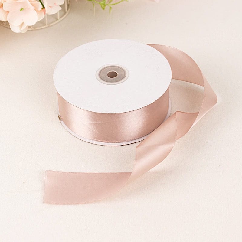 1 1/2" x 50 yards Single Side Satin Ribbon RIB_SATN_15_NUDE