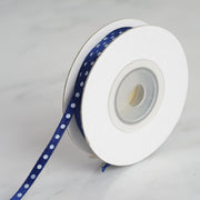 1/8" x 25 yards Single Side Satin Polka Dot Ribbon