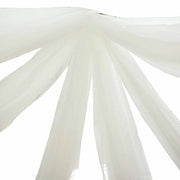 1 Panel 10 x 20 ft Premium Sheer Voile Ceiling Curtain Drape