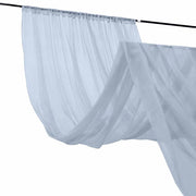 1 Panel 10 x 30 ft Premium Sheer Voile Ceiling Curtains Drapes