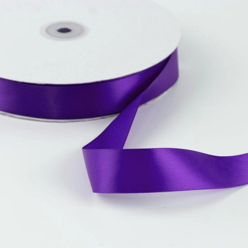 1" x 100 yards Satin Single Face Decorative Craft Ribbon