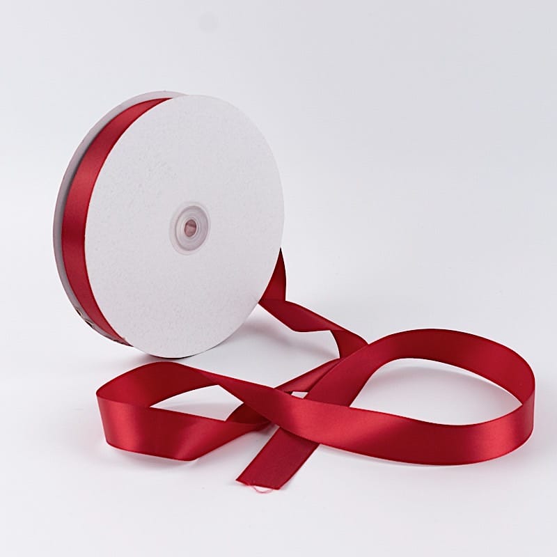 1" x 100 yards Satin Single Face Decorative Craft Ribbon