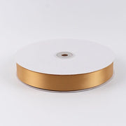 1" x 100 yards Satin Single Face Decorative Craft Ribbon RIB_SATN_10_GOLD