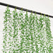 10 Artificial Weeping Willow Leaves Hanging Vines with Stems - Green ARTI_GRN_HANG01_39