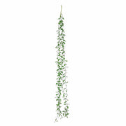 10 Artificial Weeping Willow Leaves Hanging Vines with Stems - Green ARTI_GRN_HANG01_39