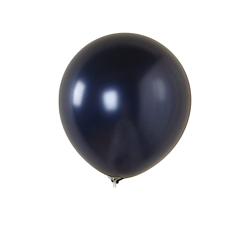 10 Biodegradable Party Balloons BLOON_BIO_PRL_18_NAVY