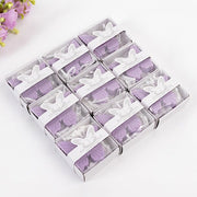 10 Butterfly Unscented Soap Party Favors with Gift Boxes - White