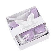 10 Butterfly Unscented Soap Party Favors with Gift Boxes - White
