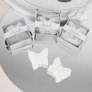 10 Butterfly Unscented Soap Party Favors with Gift Boxes - White FAV_SOAP_BUT01_WHT