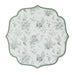 10 Cardboard Disposable Table Placemats with French Toile Pattern - Sage Green DSP_CHRG_FLOR022_SAGE