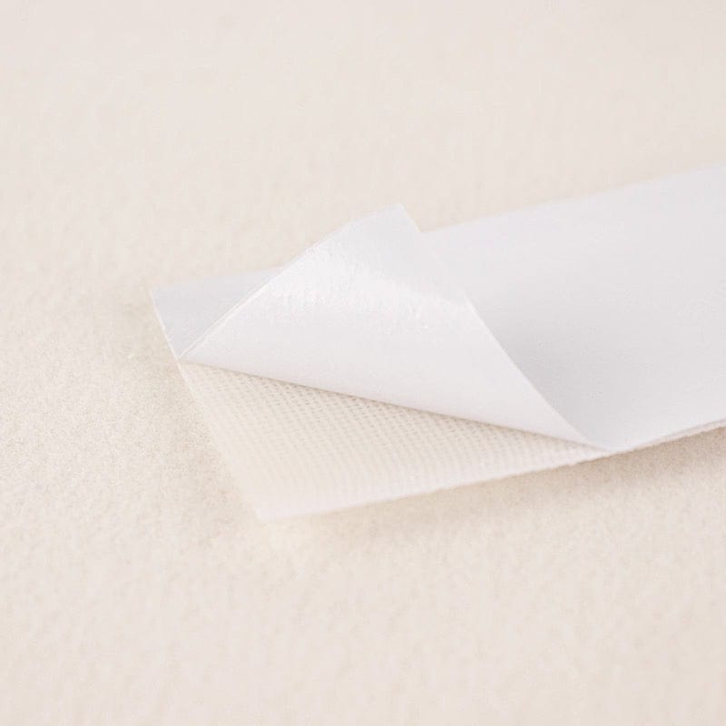 10 Double-Sided DIY Table Skirt Closure Tapes - White TAB_PLST12_TAPE