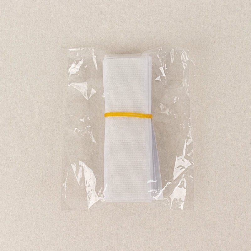 10 Double-Sided DIY Table Skirt Closure Tapes - White TAB_PLST12_TAPE