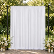 10 feet x 10 feet Spandex Backdrop Curtain with Rod Pocket