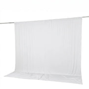 10 feet x 10 feet Spandex Backdrop Curtain with Rod Pocket