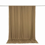 10 feet x 10 feet Spandex Backdrop Curtain with Rod Pocket