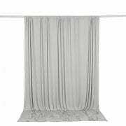10 feet x 10 feet Spandex Backdrop Curtain with Rod Pocket
