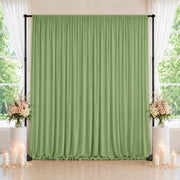 10 feet x 10 feet Spandex Backdrop Curtain with Rod Pocket
