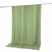 10 feet x 10 feet Spandex Backdrop Curtain with Rod Pocket