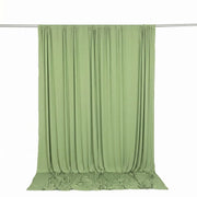 10 feet x 10 feet Spandex Backdrop Curtain with Rod Pocket