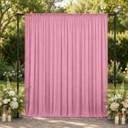 10 feet x 10 feet Spandex Backdrop Curtain with Rod Pocket