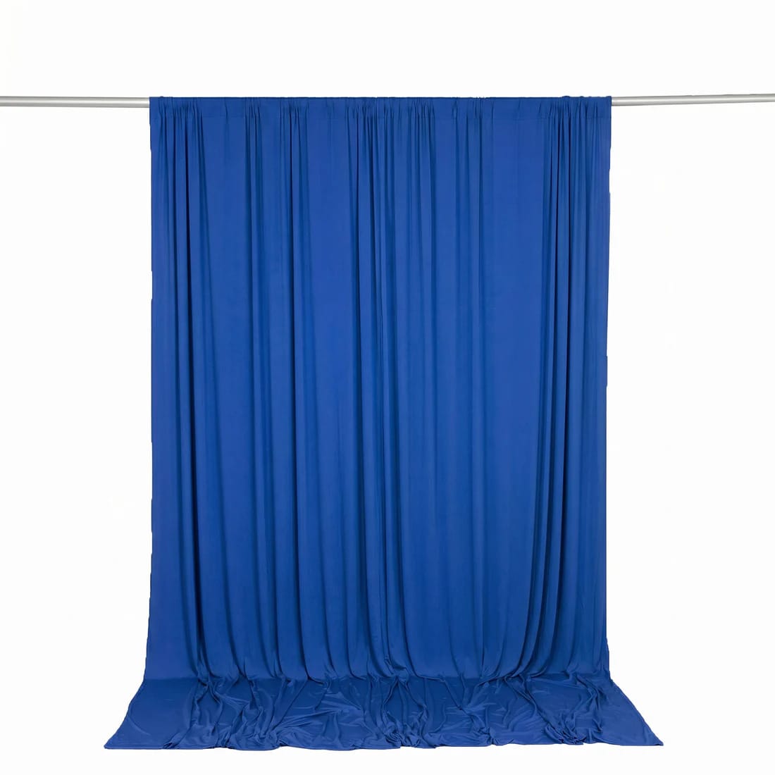10 feet x 10 feet Spandex Backdrop Curtain with Rod Pocket