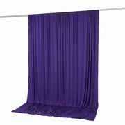 10 feet x 10 feet Spandex Backdrop Curtain with Rod Pocket