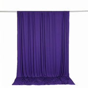 10 feet x 10 feet Spandex Backdrop Curtain with Rod Pocket