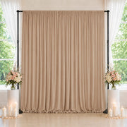 10 feet x 10 feet Spandex Backdrop Curtain with Rod Pocket