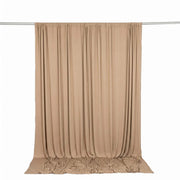 10 feet x 10 feet Spandex Backdrop Curtain with Rod Pocket
