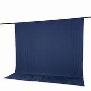 10 feet x 10 feet Spandex Backdrop Curtain with Rod Pocket