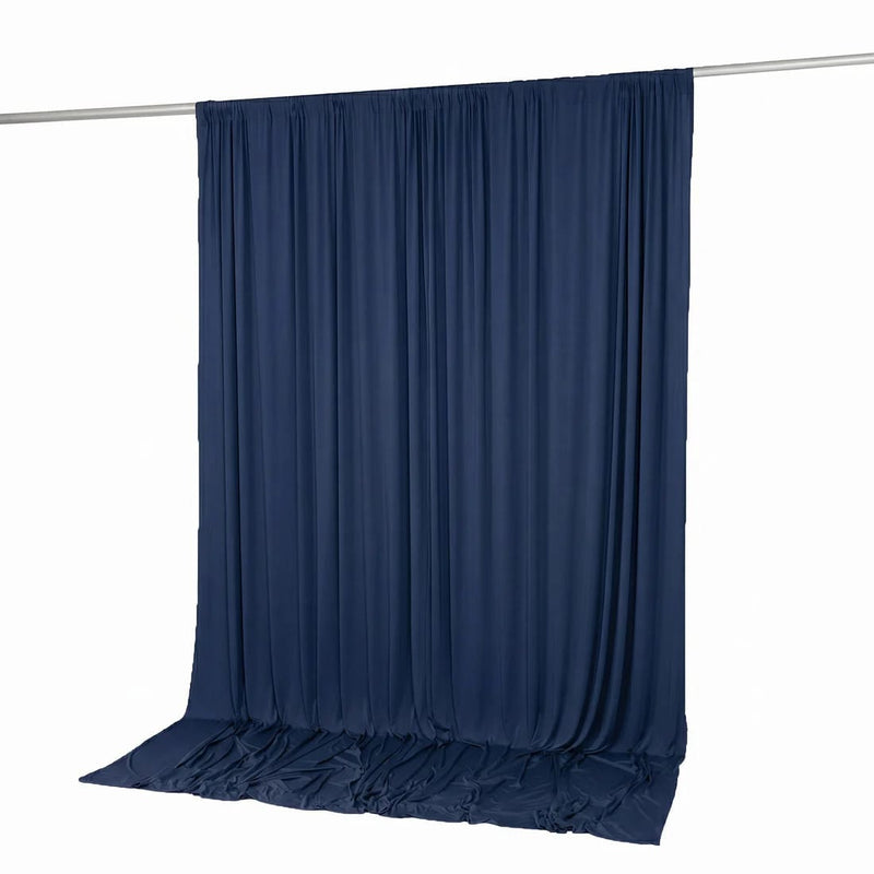 10 feet x 10 feet Spandex Backdrop Curtain with Rod Pocket