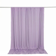 10 feet x 10 feet Spandex Backdrop Curtain with Rod Pocket