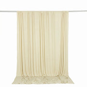 10 feet x 10 feet Spandex Backdrop Curtain with Rod Pocket