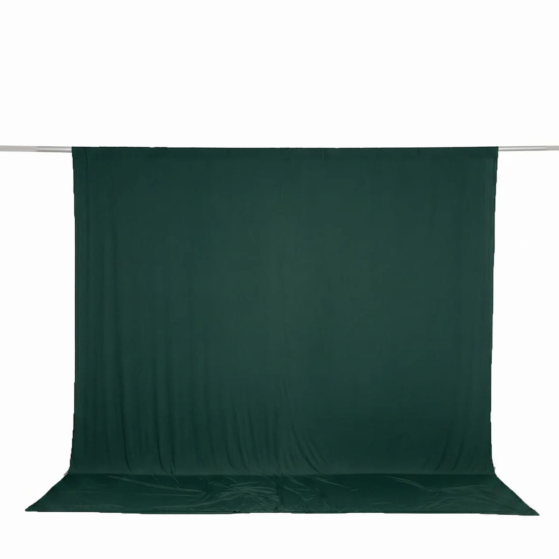 10 feet x 10 feet Spandex Backdrop Curtain with Rod Pocket
