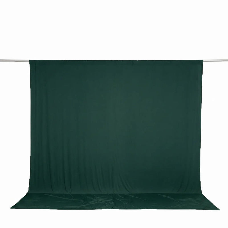 10 feet x 10 feet Spandex Backdrop Curtain with Rod Pocket