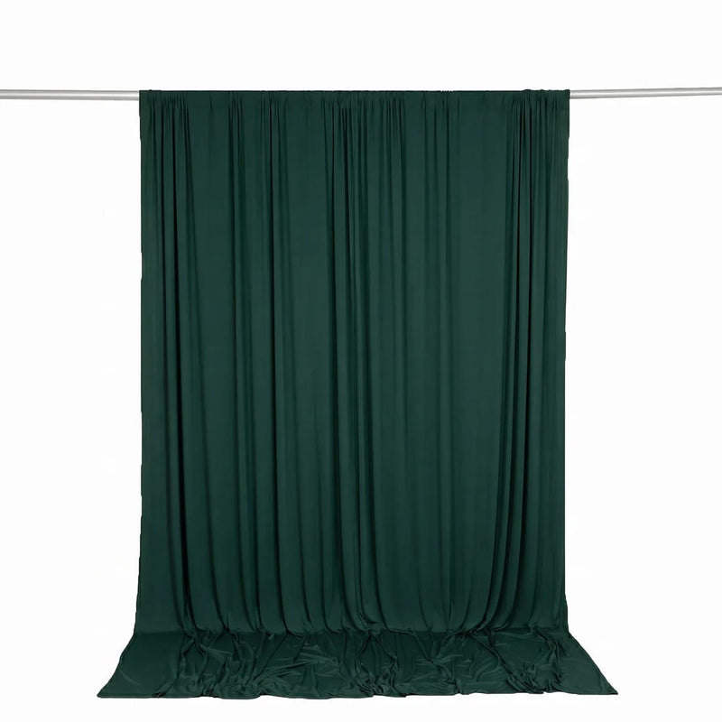 10 feet x 10 feet Spandex Backdrop Curtain with Rod Pocket