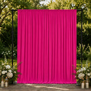 10 feet x 10 feet Spandex Backdrop Curtain with Rod Pocket