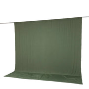 10 feet x 10 feet Spandex Backdrop Curtain with Rod Pocket