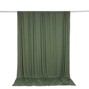 10 feet x 10 feet Spandex Backdrop Curtain with Rod Pocket