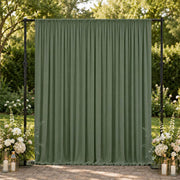 10 feet x 10 feet Spandex Backdrop Curtain with Rod Pocket