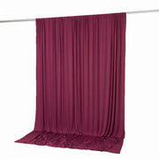 10 feet x 10 feet Spandex Backdrop Curtain with Rod Pocket