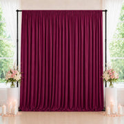 10 feet x 10 feet Spandex Backdrop Curtain with Rod Pocket