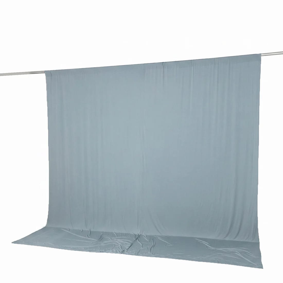 10 feet x 10 feet Spandex Backdrop Curtain with Rod Pocket