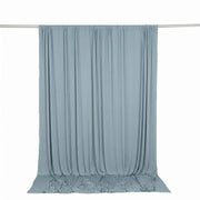 10 feet x 10 feet Spandex Backdrop Curtain with Rod Pocket